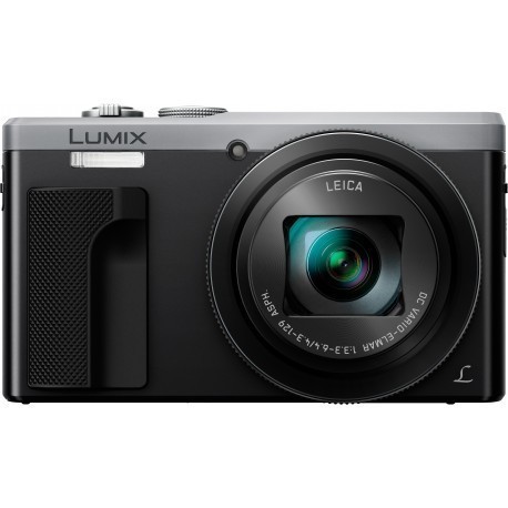 Panasonic Lumix DMC-TZ80, sudrabots + rezerves akumulators