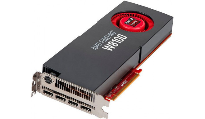 AMD graphics card FirePro W8100 8GB 4x DP