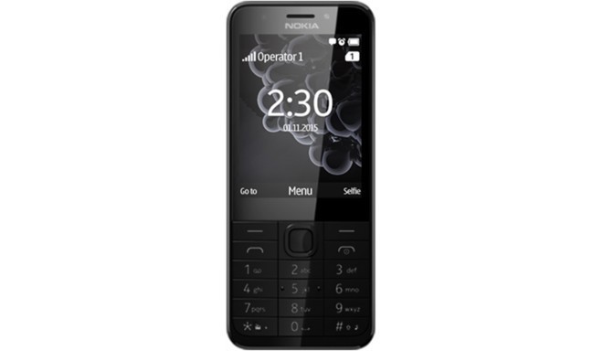 Nokia 230 Dual, hõbedane (avatud pakend)