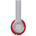 Omega Freestyle juhtmevabad kõrvaklapid + mikrofon FH0915, hall/punane