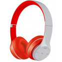 Omega Freestyle juhtmevabad kõrvaklapid + mikrofon FH0915, hall/punane