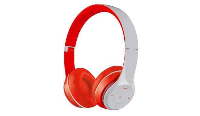 Omega Freestyle wireless headset FH0915, grey/red