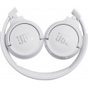 JBL juhtmevabad kõrvaklapid + mikrofon Tune 500BT, valge