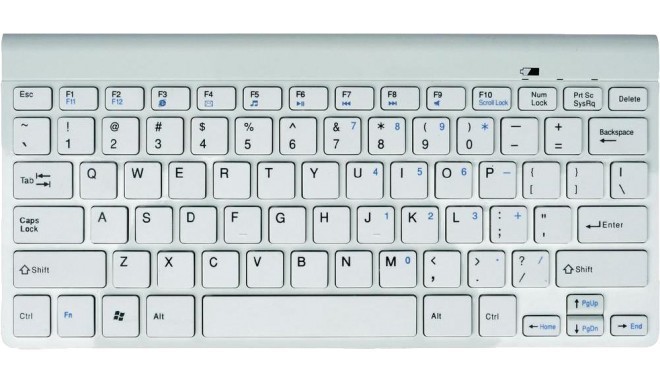 Gembird Bluetooth keyboard KB-BT-001-W ENG, white