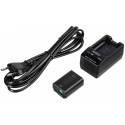 Sony battery + charger ACC-TRW
