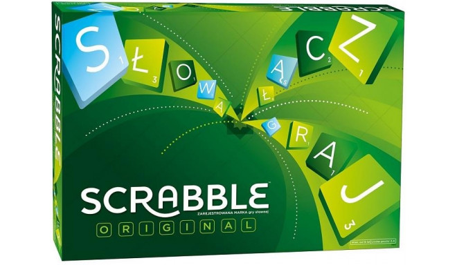Game educational MATTEL Scrabble Original (From 10 years)