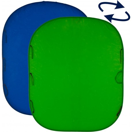 Lastolite фон Chromakey 1.8x2.1 м, синий/зеленый(LA-5987)