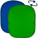 Lastolite taust Chromakey 1,8x2,1m, sinine/roheline (LA-5987)