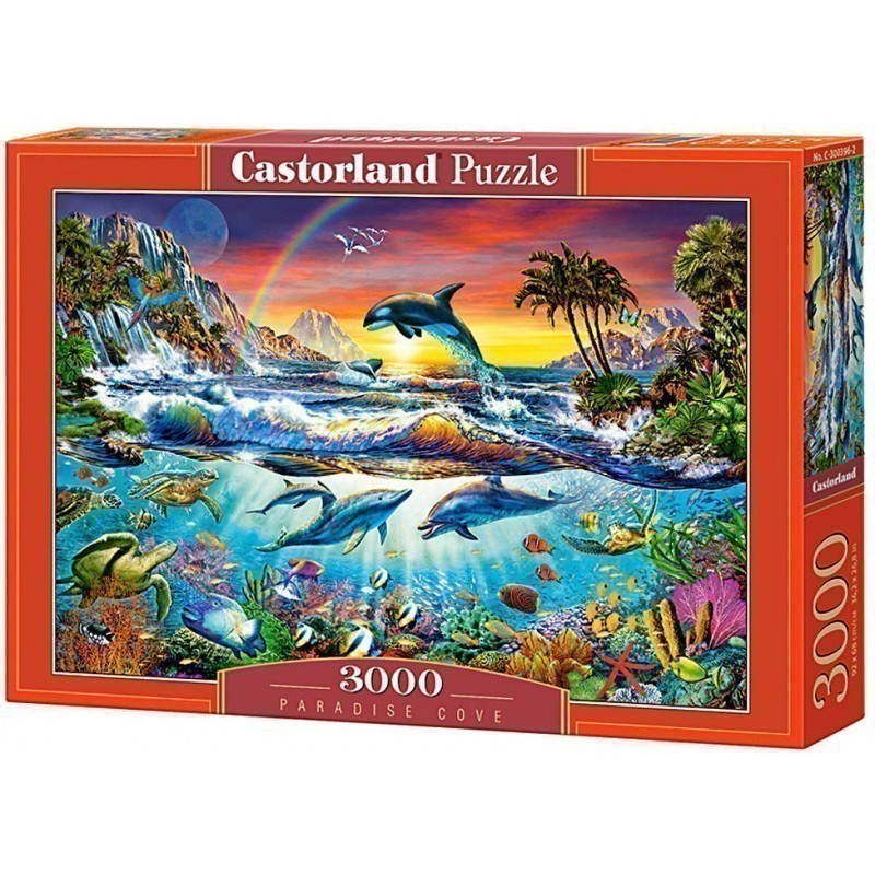 Castorland puzzle Paradise Cove 3000pcs Puzzles Photopoint