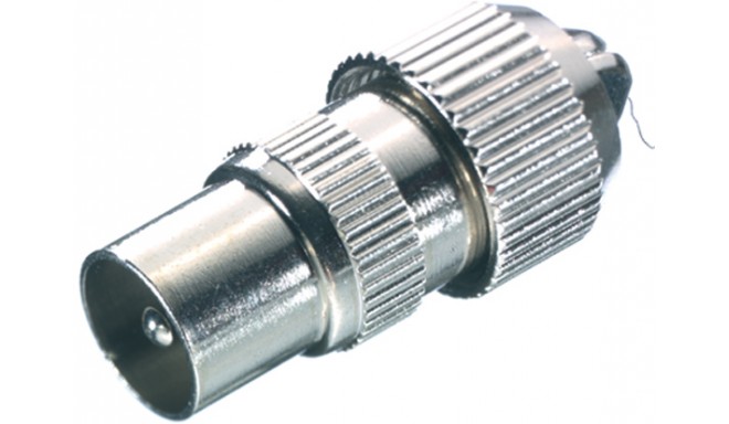 Vivanco Metal coax plug (43011)