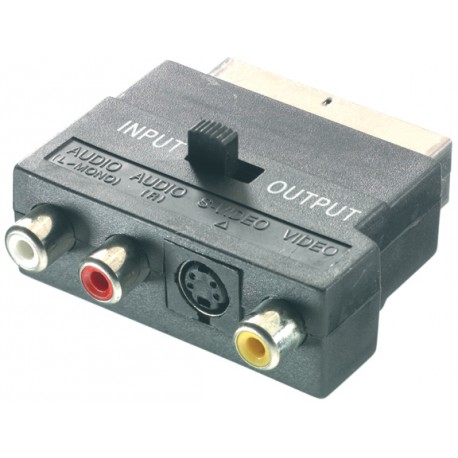 Vivanco adapteris SCART - 3xRCA (42048)