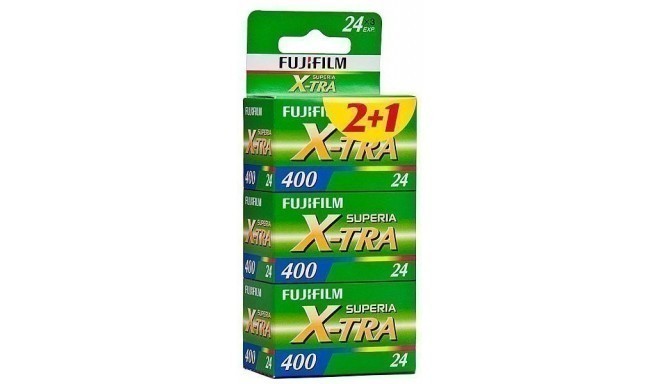 Fujicolor film Superia X-TRA 400/24x3 (expired)
