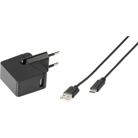 Vivanco laadija USB-C 3A 1m (38668)