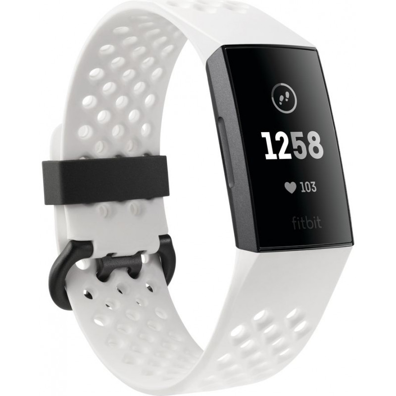 Fitbit aktiivsusmonitor Charge 3 Special Edition, grafiit/valge