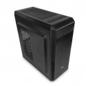 ATX Mini-tower Box with Power Feed NOX NXLITE040 Black