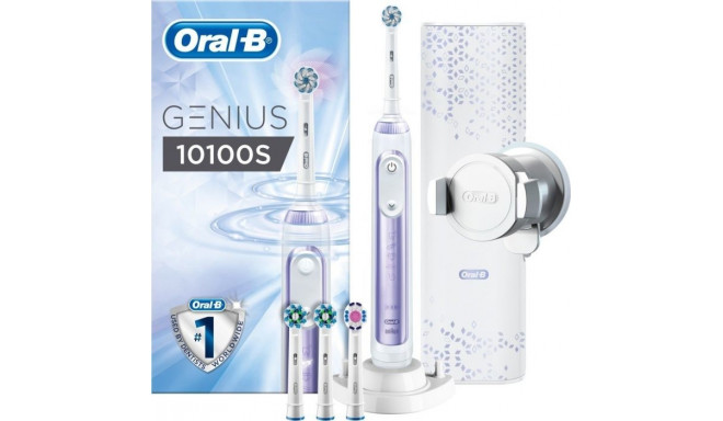 Braun Oral-B elektriline hambahari Genius 10100S, lilla