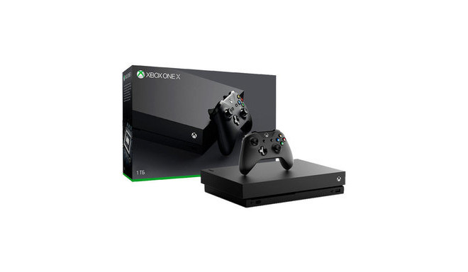 Microsoft Xbox One X 1TB black