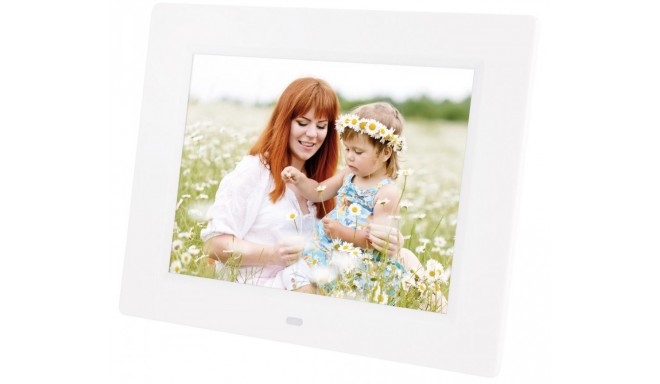 Sencor digital photo frame SDF 872WH, white