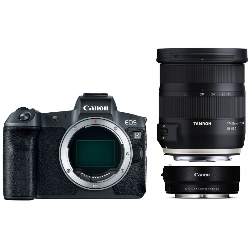 Canon EOS R + адаптер EF-EOS-R + Tamron 17-35мм OSD