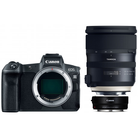 Canon EOS R + adapteris EF-EOS-R + Tamron 24-70mm G2