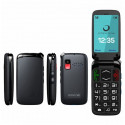 Mobile telephone for older adults BRIGMTON BTM-3FLIP 2,4" TFT DUAL SIM USB Black