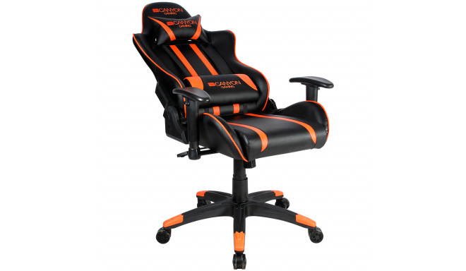 CANYON Fobos GС-3, Gaming chair, PU leather, Cold molded foam, Metal Frame, Top gun mechanism, 90-16