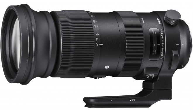 Sigma 60-600mm f/4.5-6.3 DG OS HSM Sports objektīvs priekš Nikon