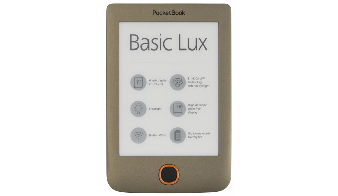 Pocketbook Basic Lux, pruun
