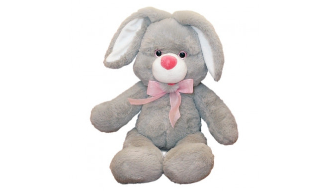 Plush toy Rabbit Klapciuszek gray 26 cm