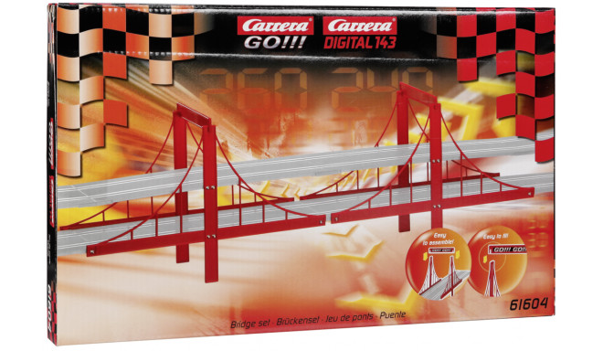 Carrera GO!!!/Digital 143 sõidurajatarvik Silla komplekt (61604)