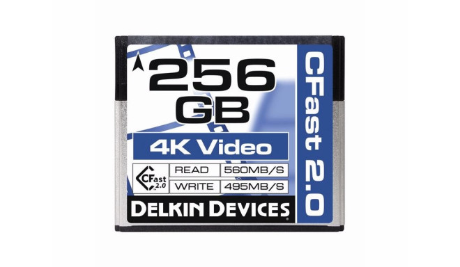 Delkin memory card CFast 512GB Cinema 2.0 R560/W495