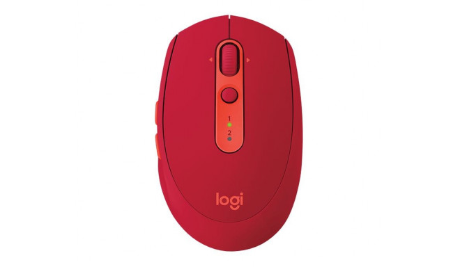 Logitech hiir M590 Wireless Silent, punane (910-005199)