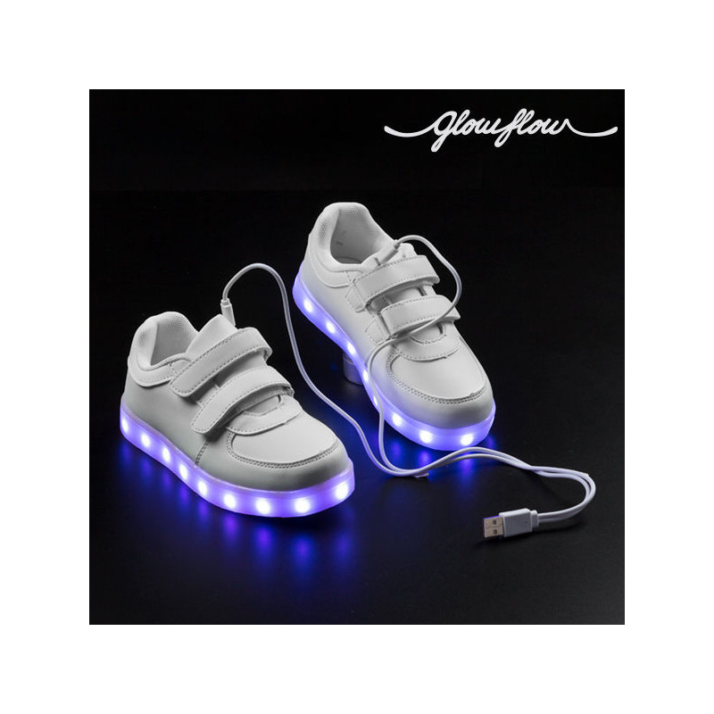 GlowFlow Kids LED Trainers Sneakers - Photopoint