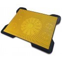 Omega notebook cooler pad Cyclone, yellow