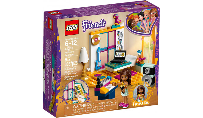 LEGO Friends mänguklotsid Andrea magamistuba (41341)