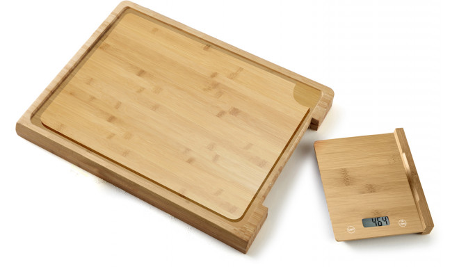 Platinet kitchen scale + cutting board PCBZB03