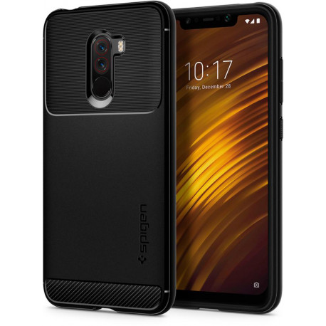 Spigen aizmugures apvalks Rugged Armor Xiaomi Pocophone F1