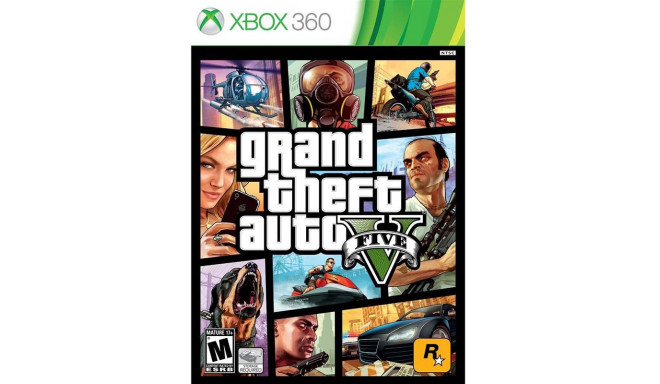 Xbox 360 spēle Grand Theft Auto V