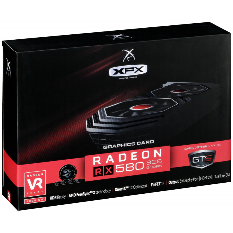 Xfx gts radeon hot sale rx 580 8gb