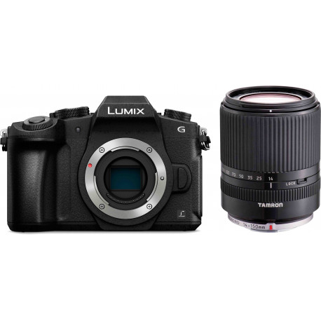 Panasonic Lumix DMC-G80 + Tamron 14-150мм, черный