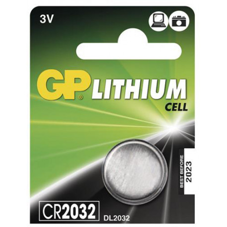 GP Lighting patarei CR2032 1tk