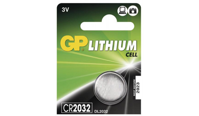 GP Lighting battery CR2032 1pcs