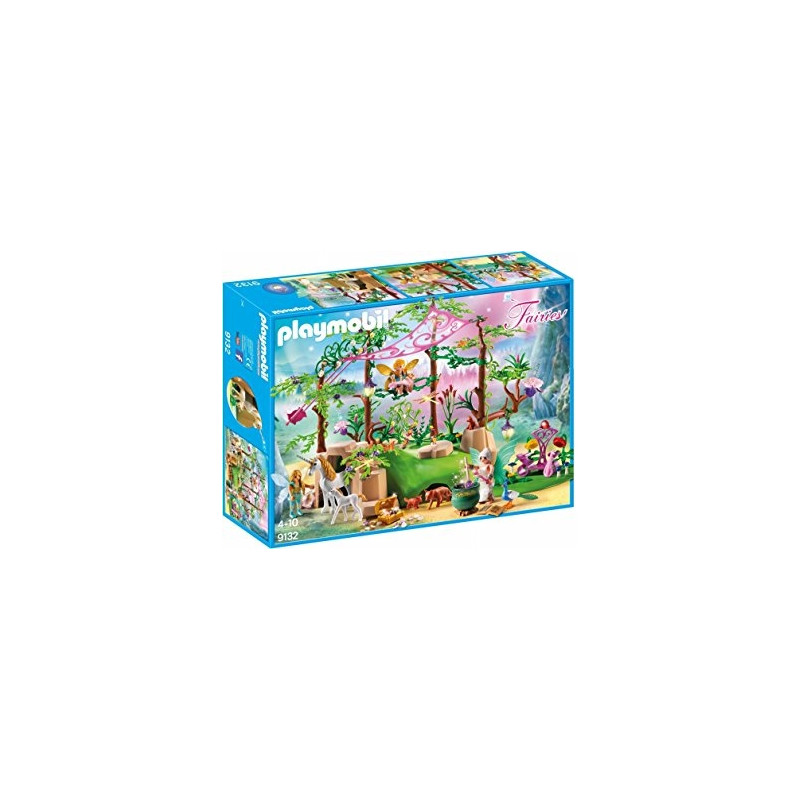 playmobil magical fairy forest playset