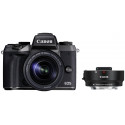 Canon EOS M5 Kit + EF-M 18-150 IS STM + Adapter EU26
