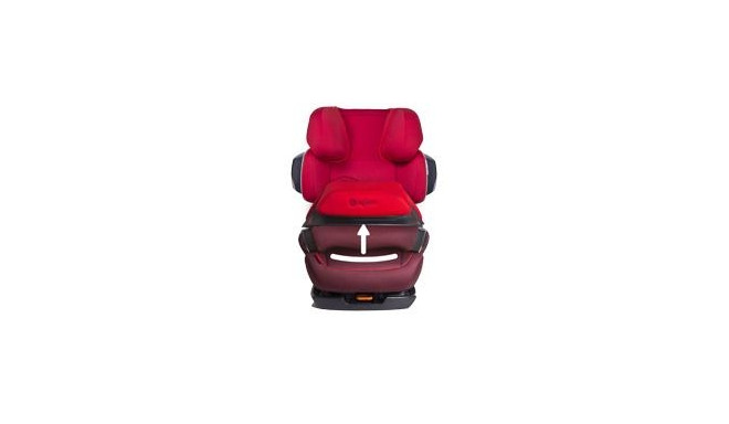 Baby seat Cybex PALLAS 2-FIX Rumba Red DarkRed (ISOFIX, Seat belts; 9 - 36 kg; red color)
