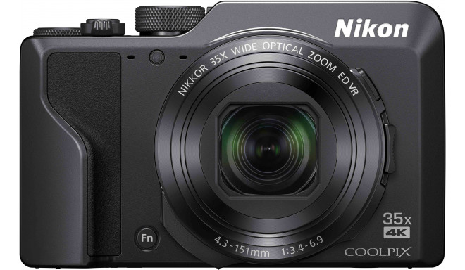 Nikon Coolpix A1000, melns