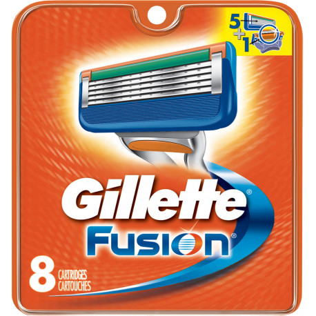 Gillette refill cartridge Fusion 8pcs