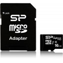 Карта памяти Silicon Power microSDHC 16ГБ Superior Pro U3 + адаптер
