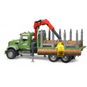 Bruder model car Mack Granite Timber Transport-LKW (02824)