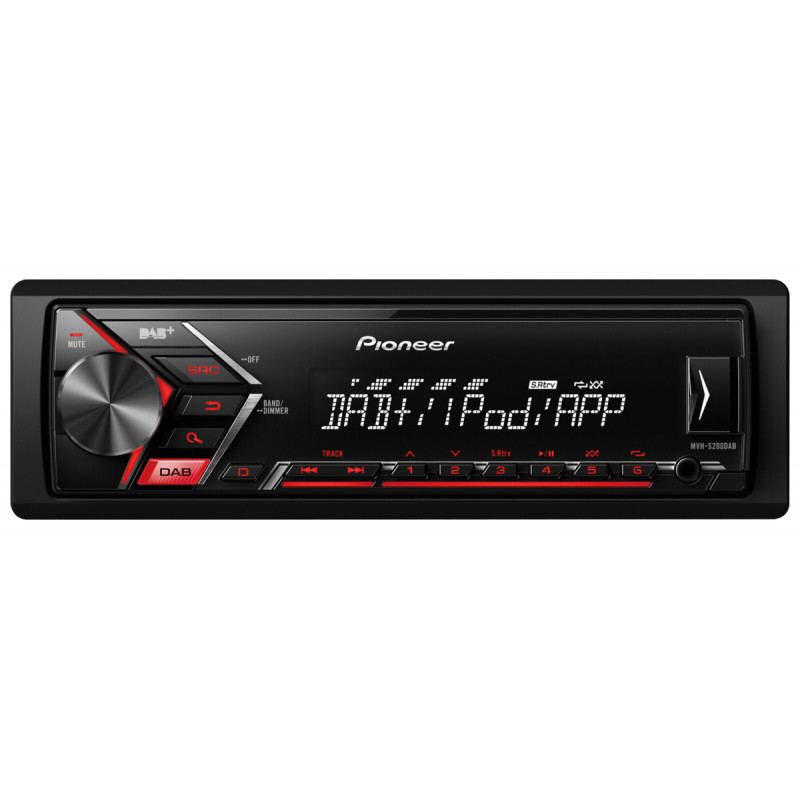 Магнитофон пионер в машину. Автомагнитола Pioneer MVH-s300bt.